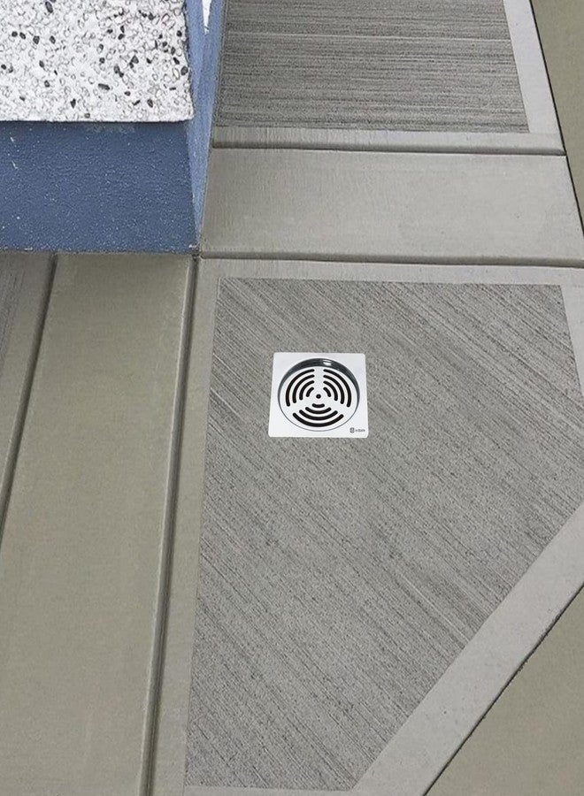 InBāth Floor Drainer/Grating Flat Cut Square with Cockroach Trap| Stainless Steel 304 Grade | 5 x 5 inches (ELES-055 C) - Image 5